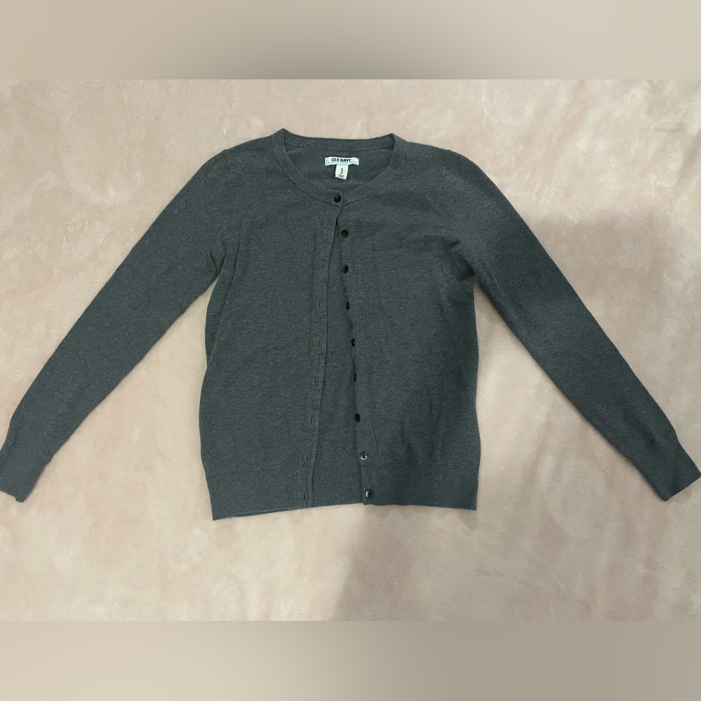 Old Navy button up cardigan | XS | Gray